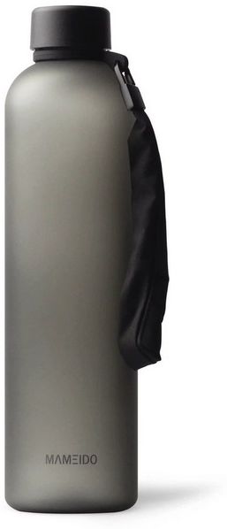 MAMEIDO Trinkflasche, auslaufsicher mit Zeitmarkierung und Handschlaufe in 1000 ml & 1500 ml