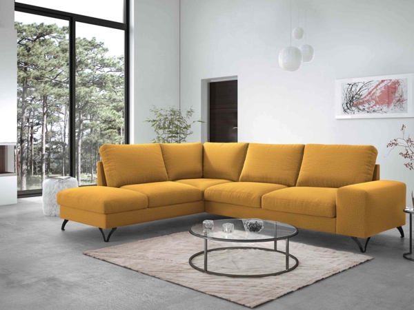 Ecksofa Oddo Bis (Farbe: Verita 53, Seite: Links - L3F+L2F+R4)