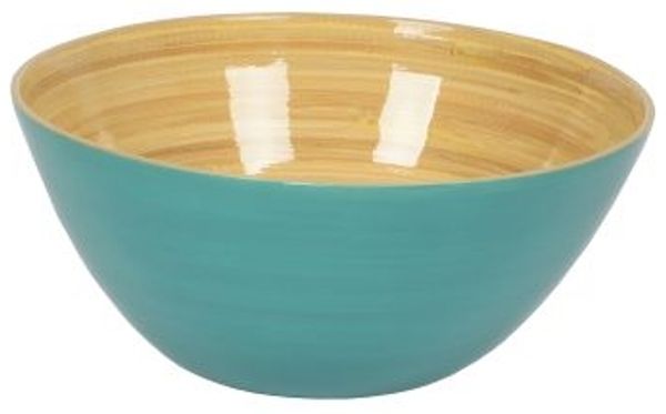 albert L. Bambus Schüssel 22x10 light blue