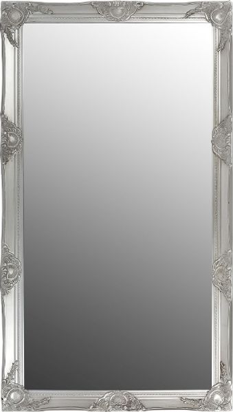 Spiegel Bozorg III Holz Silver