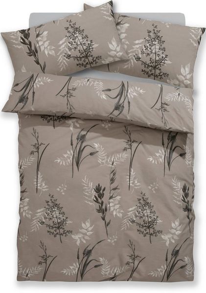 BIERBAUM Bettwäsche Hellena, Renforcé, 2 teilig, in Gr. 135x200 oder 155x220 cm, 100% Baumwolle, Gräser