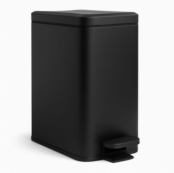 Relaxdays Schmaler Mülleimer 10 Liter