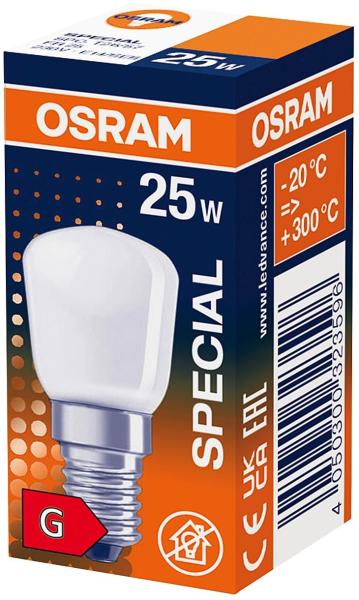 OSRAM Backofen-Lampe E14 25W 140lm 2.700K dim 351507