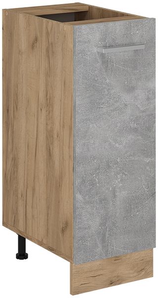 Apothekerschrank R-Line Beton 30 cm ohne Arbeitsplatte Vicco