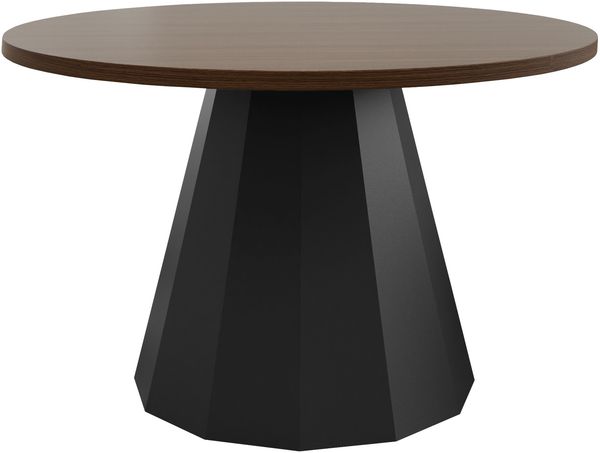 Couchtisch Elskin (Farbe: Schwarz / Nuss Franklin Tobacco)