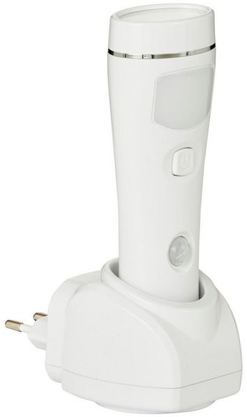 Northpoint LED Nachtlicht 2er-Set Taschenlampe Weiß Bewegungsmelder Induktionsladung Rund