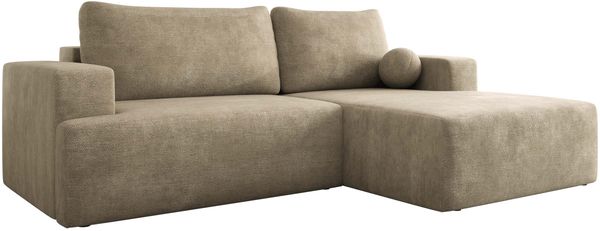 Ecksofa Mivo (Farbe: Lumo 30, Seite: Rechts)