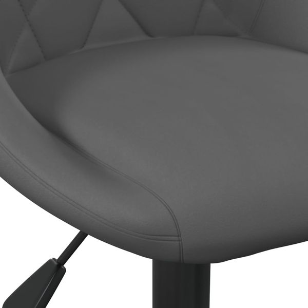 vidaXL Esszimmerstuhl Dunkelgrau Samt [335361] Bild 7