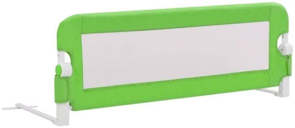 Kleinkind-Bettschutzgitter Grün 120x42 cm Polyester