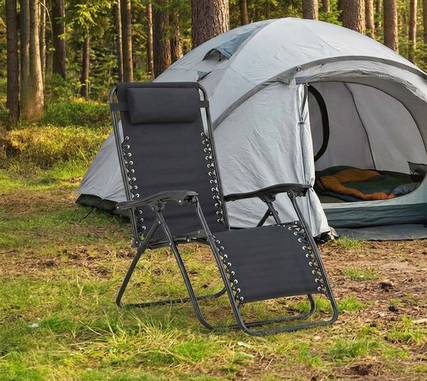 Venture Home Vulcano | klappbarer Liegestuhl für