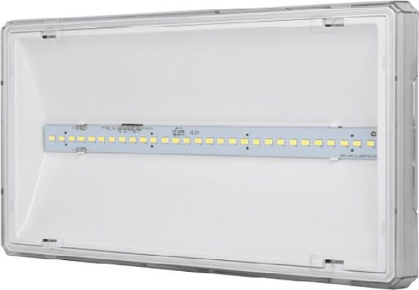 Notleuchte EXIT L IP65 ECO LED 3W 340lm 1h einseitig weiß ETL/3W/ESE/PT/WH