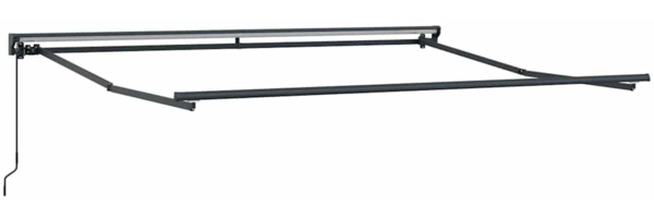 vidaXL Markisenrahmen Anthrazit 3,5 x 2,5 m Pulverbeschichteter Stahl 42002527