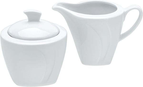 CreaTable Celebration Weiss, Milch und Zucker 2-tlg