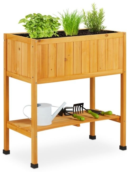 Hochbeet aus Holz Bild 1