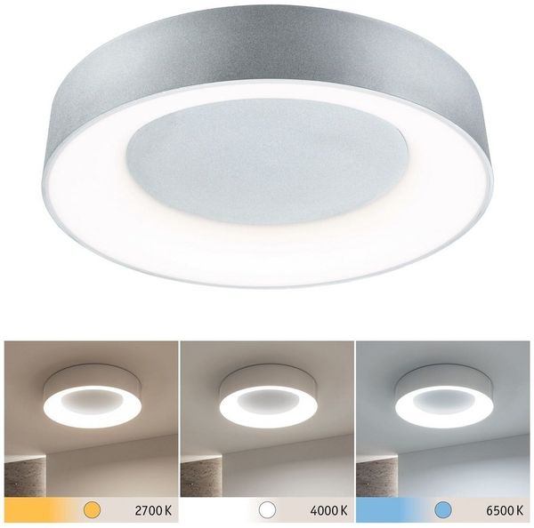 Paulmann 71095 LED Deckenleuchte Casca Alu matt IP44 White Switch 40cm