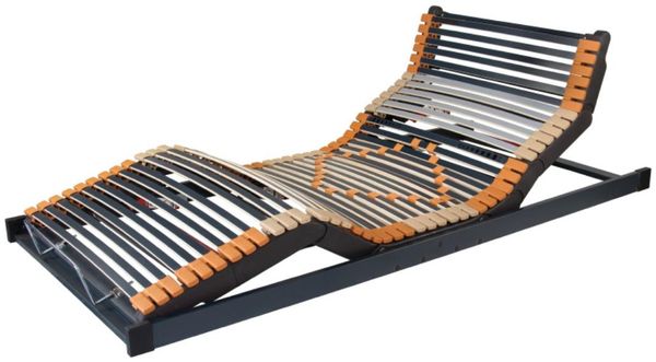 Lattenrost Trioflex Motor Quattro Memory 210 x 90 x 10 cm Buche Natur