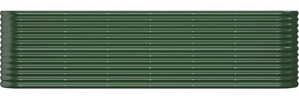 vidaXL Hochbeet Verzinkter Stahl 260x40x68 cm Grün 318903 Bild 3