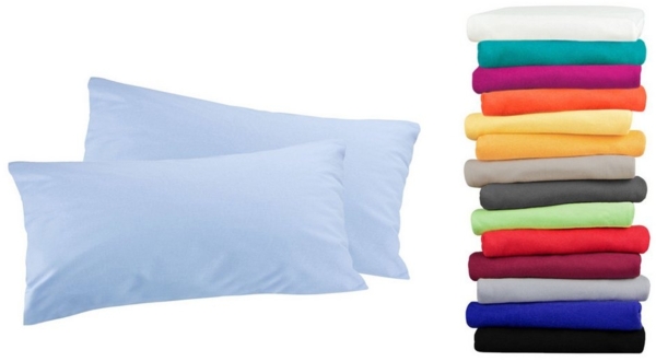 MOON Heimtextilien Kissenbezug / Seitenschläferkissenbezug 2er Pack MOON-Luxury Linon 100% Baumwolle, Linon