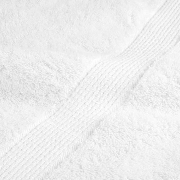 vidaXL Premium Saunatücher SOLUND 4 Stk. Weiß 80x200 cm 600 g/m² 137137 Bild 7