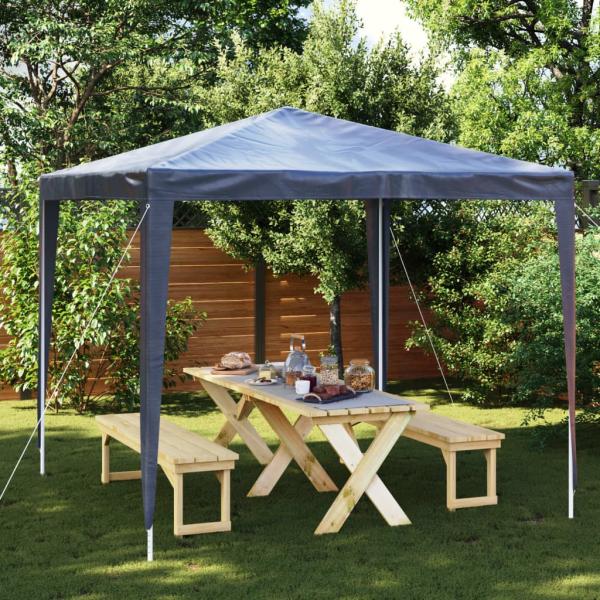 vidaXL Partyzelt 2,5x2,5 m Blau 48502