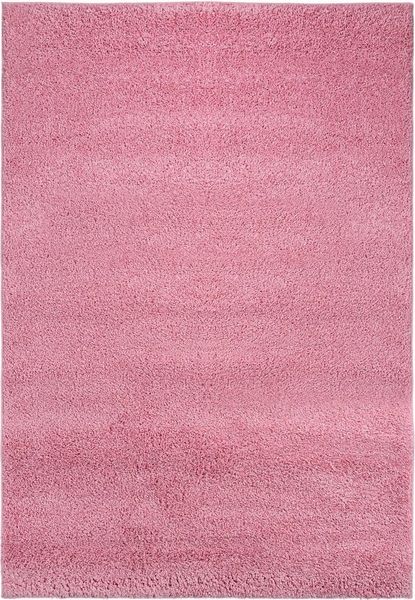 Mazovia Hochflor-Teppich Hochflor Shaggy Teppich für Wohnzimmer - Höhe 30 mm Rosa Pink, 60 x 100 cm, Pflegeleicht, Einfarbig Uni, Langflor, Rechteckig, Weich