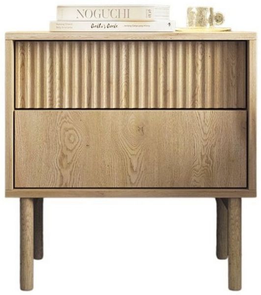 Compleo Nachttisch mit Schublade, Scandi design, Eiche cremona KOMO Bild 2