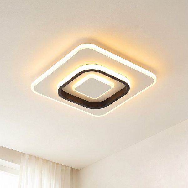 BlingBin LED Deckenleuchte Runde Deckenlampe LED Moderne 22W, Minimalistisches Design, 2300LM, LED fest integriert, Warmweiß, Neutralweiß, Kaltweiß, LED Lampen Deckenbeleuchtung Ceiling Light für Wohnzimmer