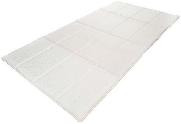 Klappmatratze Reiseauflage, Reisematratze, Traumschloss, 4 cm hoch, zusammenlegbar, inklusive Transporttasche