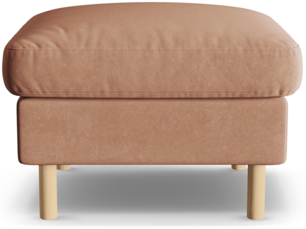 Micadoni Hocker Aliya 1-Sitzer Samt Honig