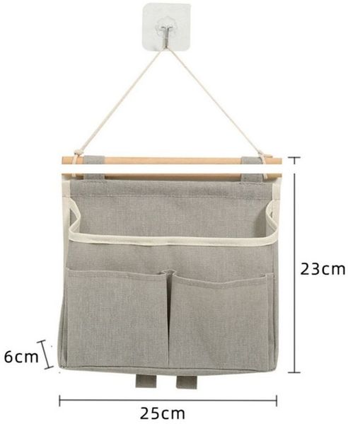 PRIISF Hängekorb Hängeaufbewahrung Hänge Organizer Aufbewahrungsbox Aufbewahrungstasche (Wandregalhalter Hängeorganizer, 6*25*23cm, Faltbares Wandorganizer, Storage Halter Wandtasche), Hängeorganizer, Tür Organizer, Hängeaufbewahrung, Türaufhängetasche