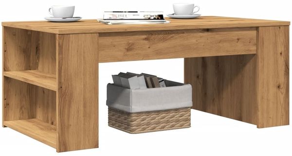 vidaXL Couchtisch Artisan-Eiche 102x55x42 cm Holzwerkstoff 856025