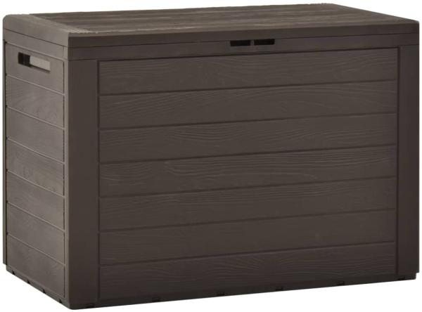 vidaXL Gartentruhe Braun 78 x 44 x 55 cm 49442