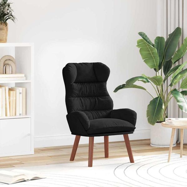 vidaXL Sessel Schwarz 69 x 74 x 93 cm Samt 42001893