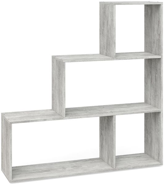 Treppenregal Grau 116.8 x 123.2 cm Vicco