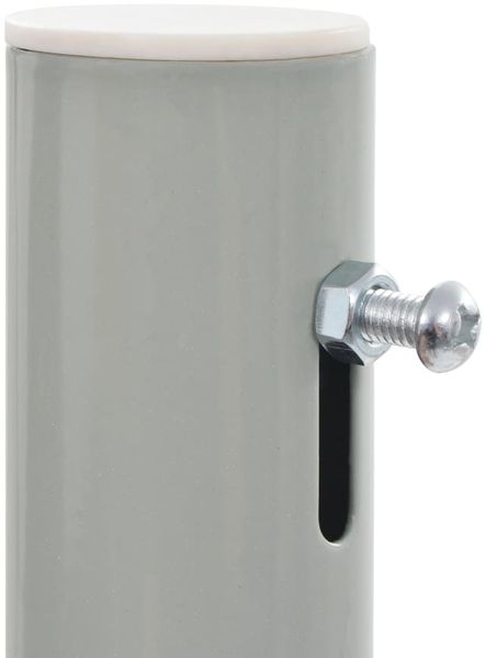 vidaXL Ausziehbare Seitenmarkise 100x300 cm Grau 45186 Bild 5