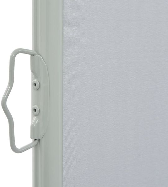 vidaXL Ausziehbare Seitenmarkise 100x300 cm Grau 45186 Bild 4