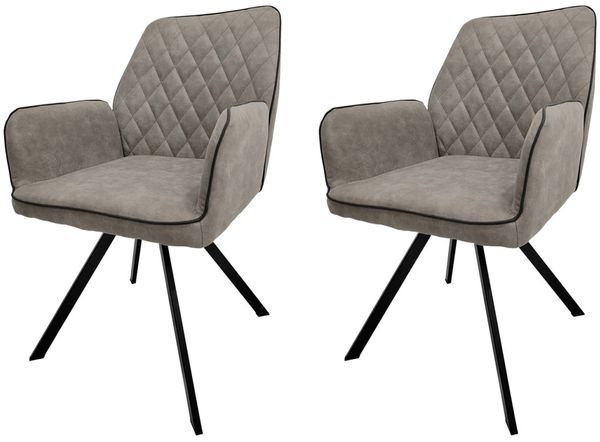 HTI-Living Tumalo Grau Stuhl