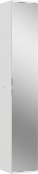 INOSIGN Mehrzweckschrank Trondheim, Höhe 193 cm, 2 Spiegeltüren, 6 Fächer, 4 Einlegeböden 1 Kostruktionsboden, Türanschlag wechselbar, Garderobenschrank,Schrank