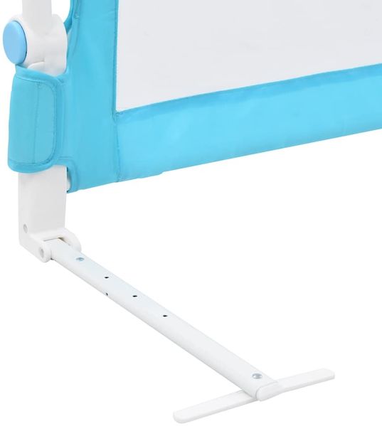 Kleinkind-Bettschutzgitter Blau 180x42 cm Polyester Bild 6
