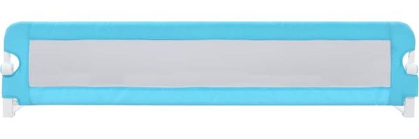 Kleinkind-Bettschutzgitter Blau 180x42 cm Polyester Bild 3