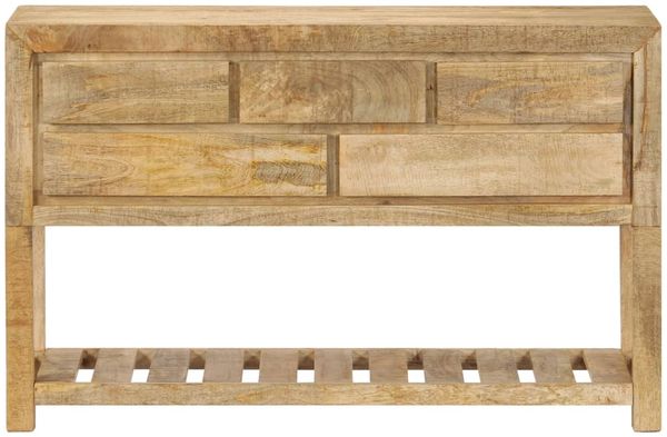 vidaXL Sideboard 120x30x75 cm Massivholz Mango 247479 Bild 2