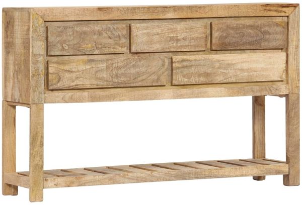 vidaXL Sideboard 120x30x75 cm Massivholz Mango 247479 Bild 9