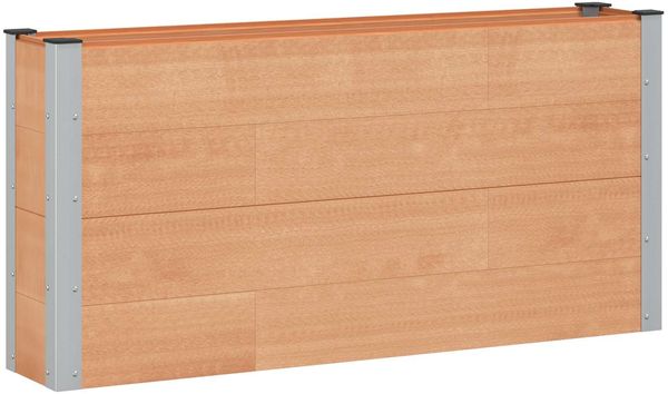 vidaXL Hochbeet Braun 150 x 30 x 72 cm 42039029