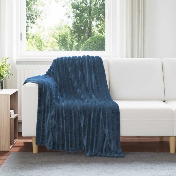 vidaXL Wohndecken 6 pcs Marineblau 150 x 130 cm Fleece 42016881