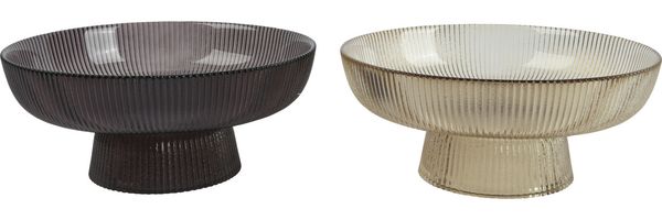 Schale Glas Ø 26 x 11 cm