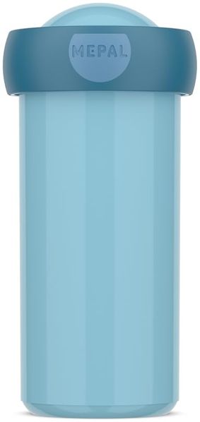 Mepal - Verschlussbecher Campus - Trinkbecher - Auslaufsicherer Wasserflasche für Kinder - Wiederverwendbarer Becher - BPA-frei & Spülmaschinenfest - 300 ml - Cool blue