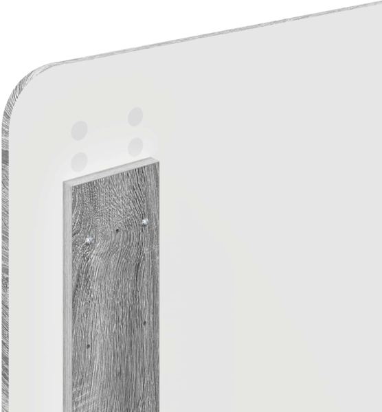 vidaXL Bettrahmen mit Kopfteil Graues Sonoma 75x190 cm Holzwerkstoff 3412441 Bild 10