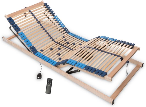 Betten ABC Superflex Elektro – 7-Zonen-Lattenrost mit elektrischer Kopf- und Fußteilverstellung, Größe: 140x220