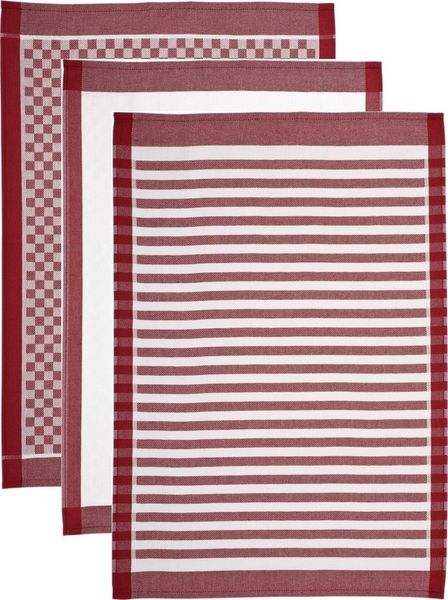 ROSS Geschirrtuch SUPERIOR, (Set, 3-tlg, 3x Geschirrtuch 50x70 cm)
