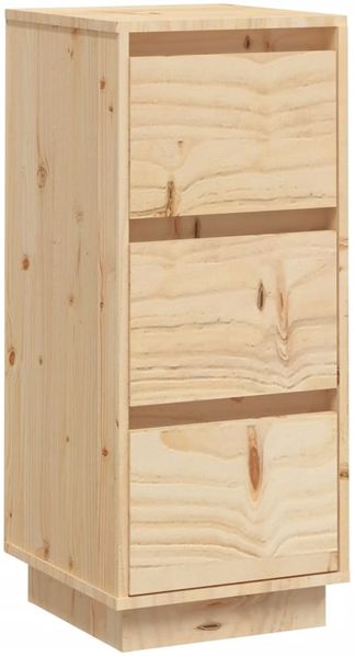 Sideboard, Kommode 32x34x75 cm Massivholz Kiefer